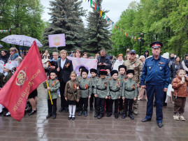 Наш детский сад принял участие в Параде детских войск Наш детский сад принял участие в Параде детских войск.